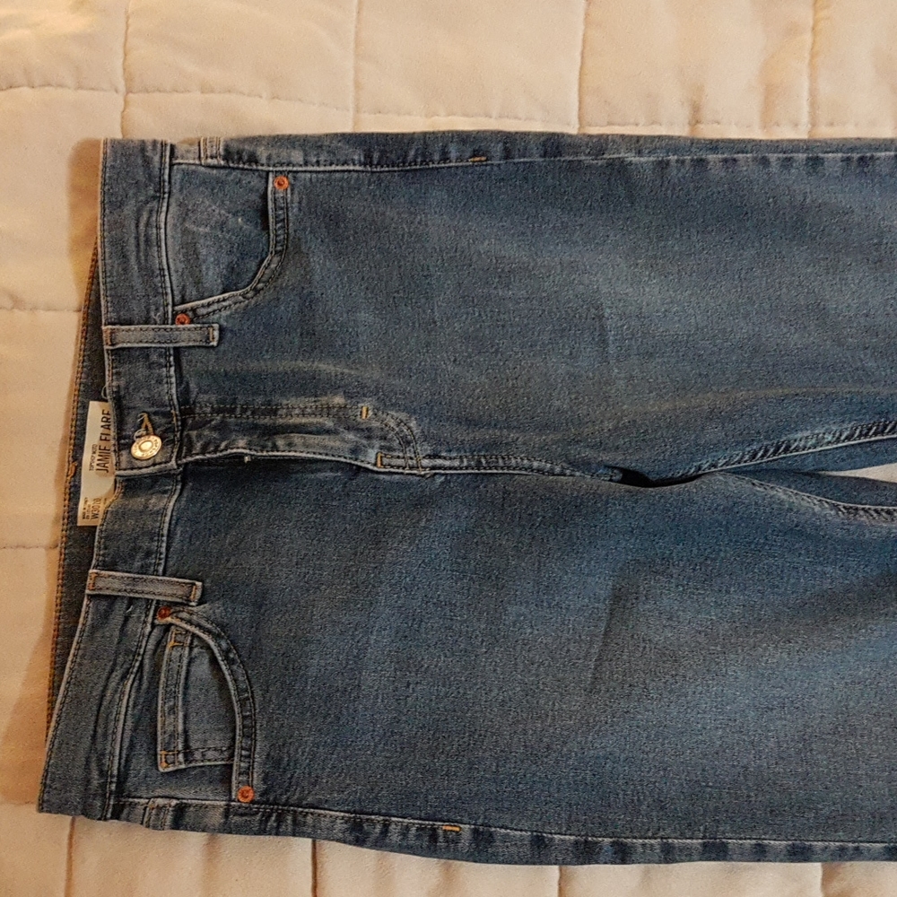Topshop Jamie Flare Jeans